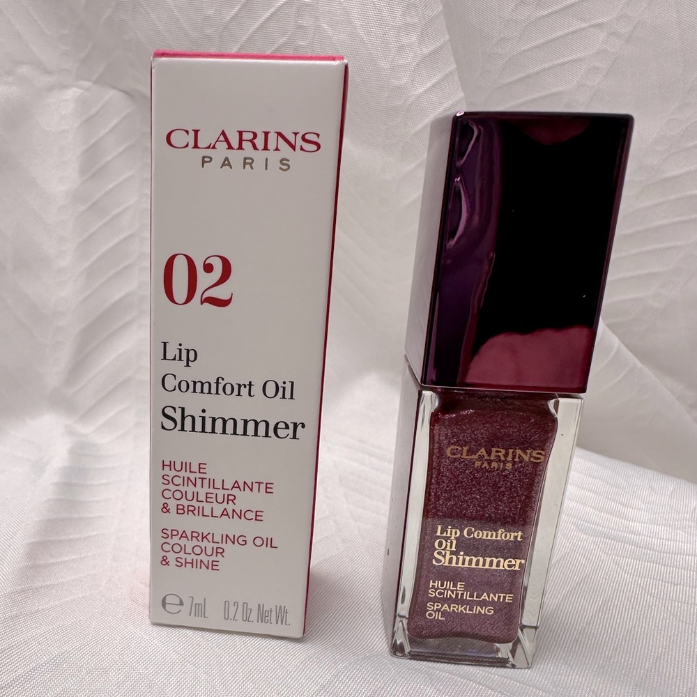 Clarins lip comfort oil shimmer